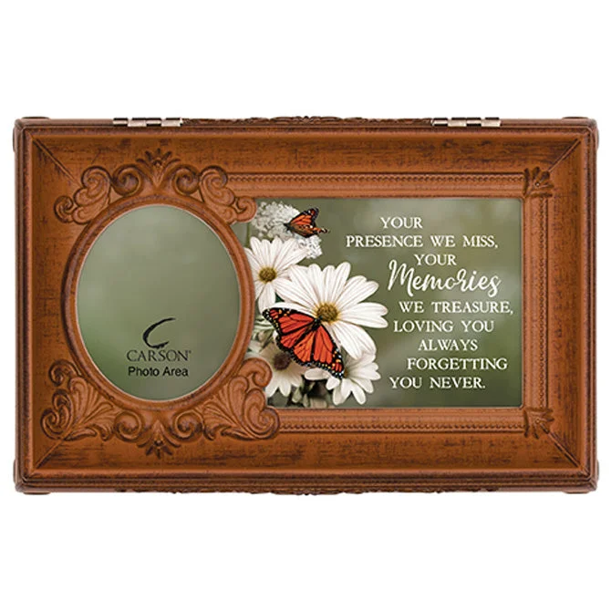 Tropical bird table mats-18389 - “Forgetting You Never" Music Box - Plays “Amazing Grace”