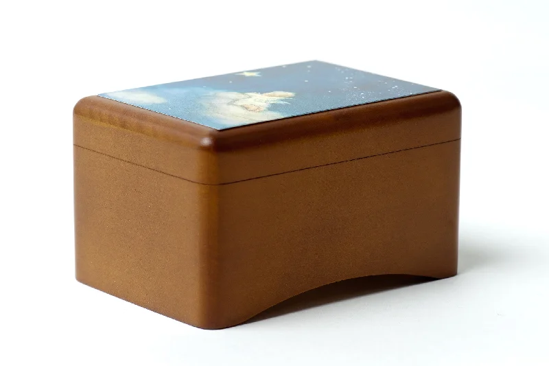 Velvet decorative ottomans-Music box, 18 notes / 2014901