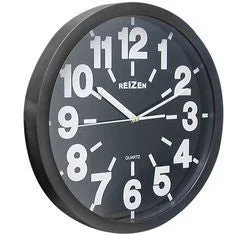 Minimalist white wall art-Clock Low Vision Wall