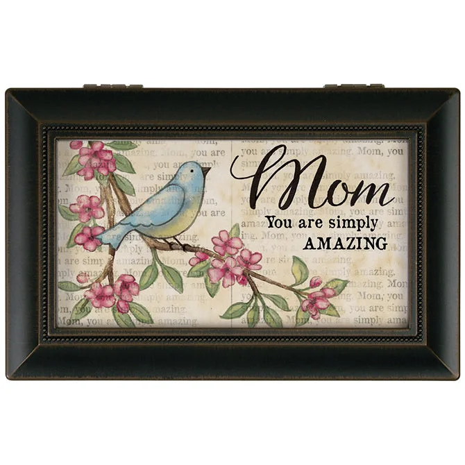 Copper wire wall art-18665 - Carson Music Box "Amazing Mom"