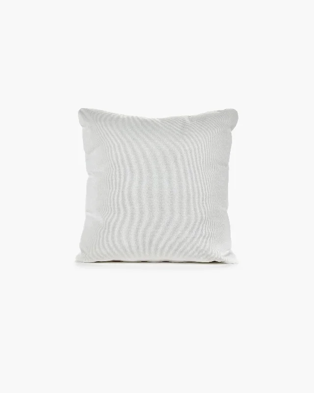 Woven sisal area rugs-Deco cushion outdoor square white