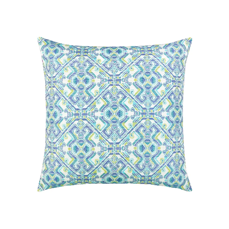 Modern geometric throw pillows-Delphi Outdoor Pillow