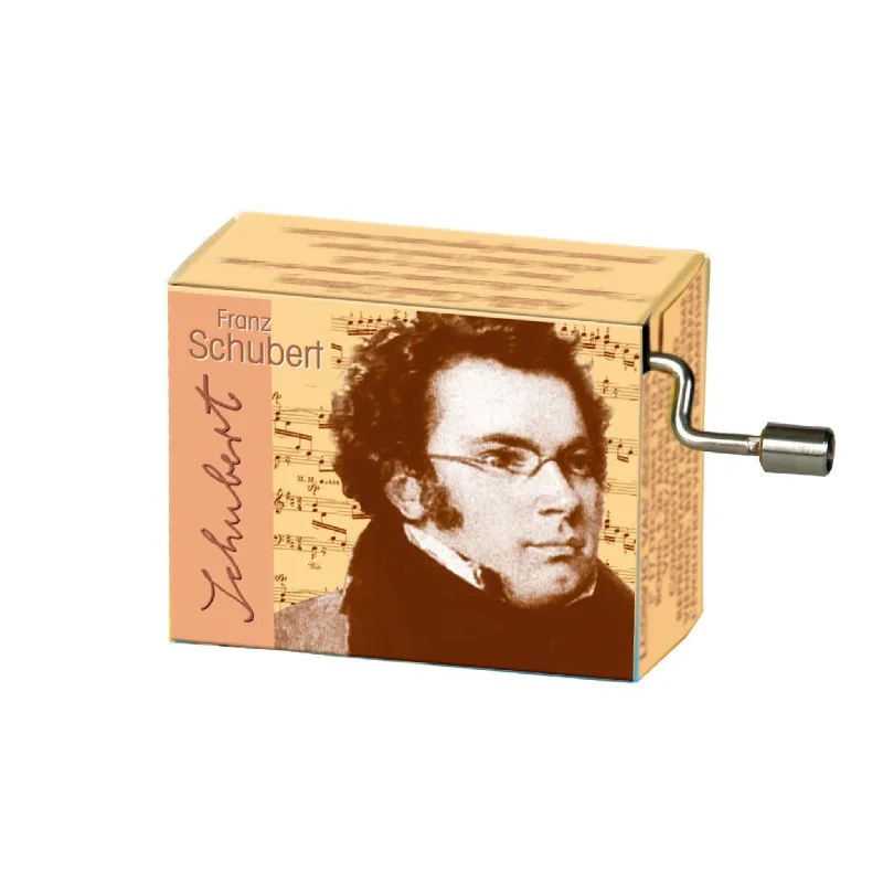 Retro floral wall panels-Franz Schubert, Ave Maria Music Box