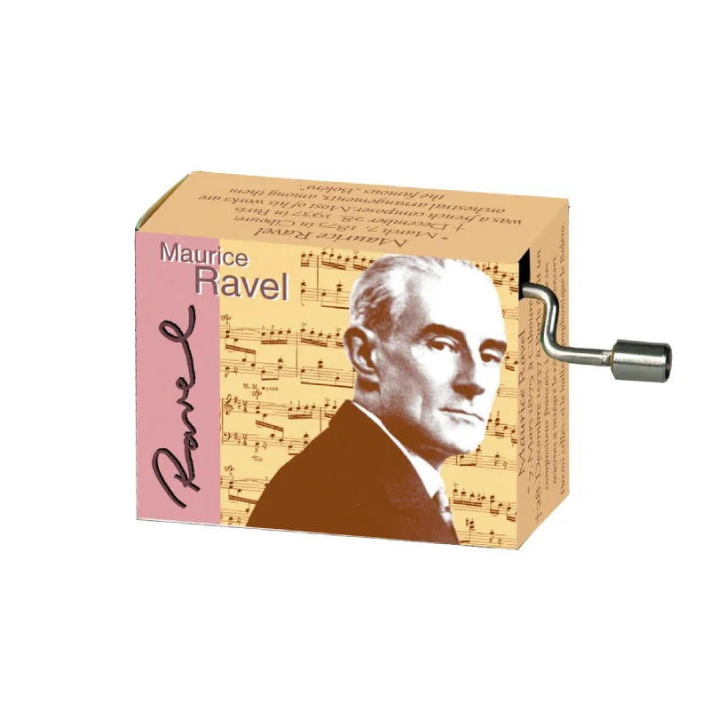 Plush cotton throw blankets-Maurice Ravel, Bolero Music Box