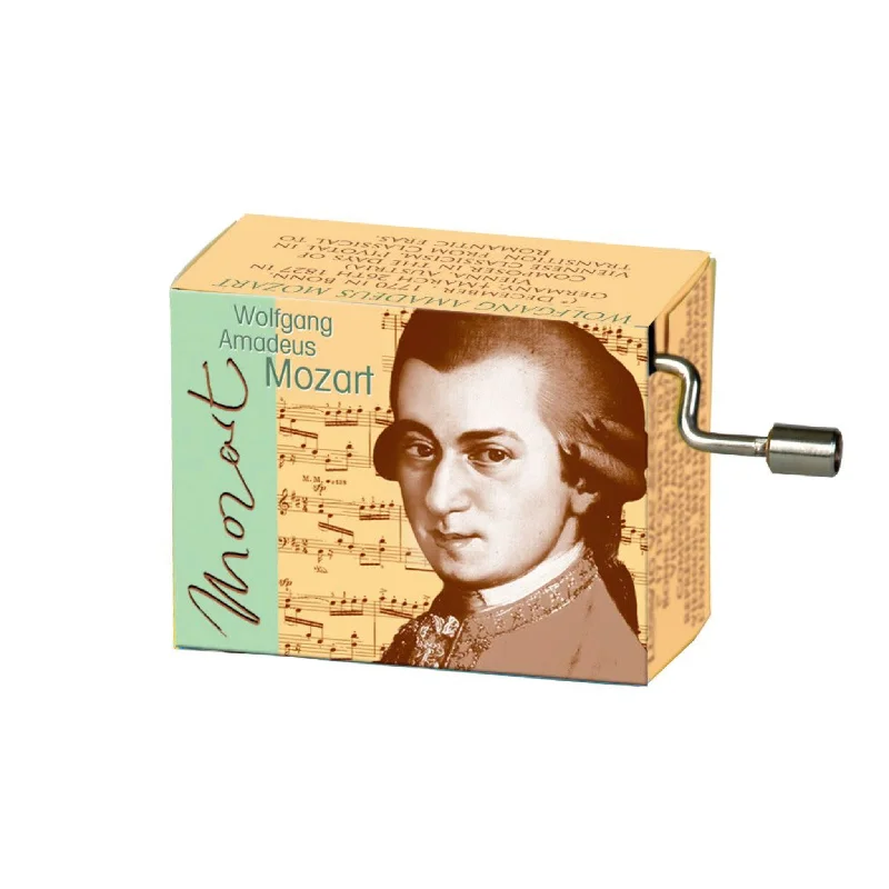 Plush silk throw pillows-Wolfgang Amadeus Mozart, Eine Kleine Nachtmusik Music Box