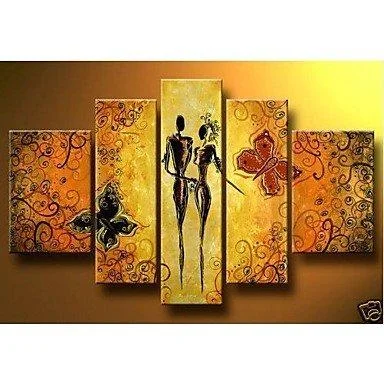 Shabby chic picture frames-Abstract Art of Love, Canvas Painting for Bedroom, Large Wall Art Paintings, Acrylic Abstract Painting, Huge Painting for Sale