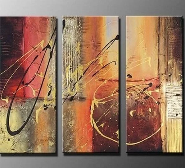 Industrial concrete table lamps-Canvas Painting, Abtract Lines, Bedroom Wall Art, Canvas Painting, Abstract Art, Abstract Painting, Acrylic Art, 3 Piece Wall Art, Canvas Art