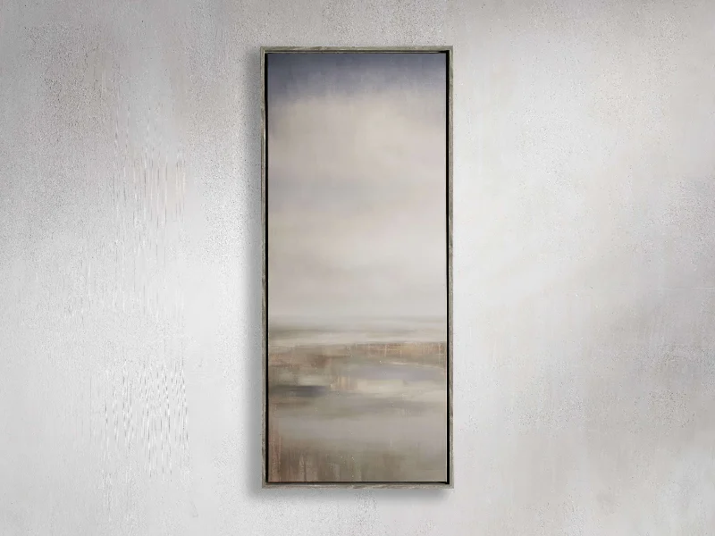 Industrial pipe wall art-Desert Haze Framed Print II