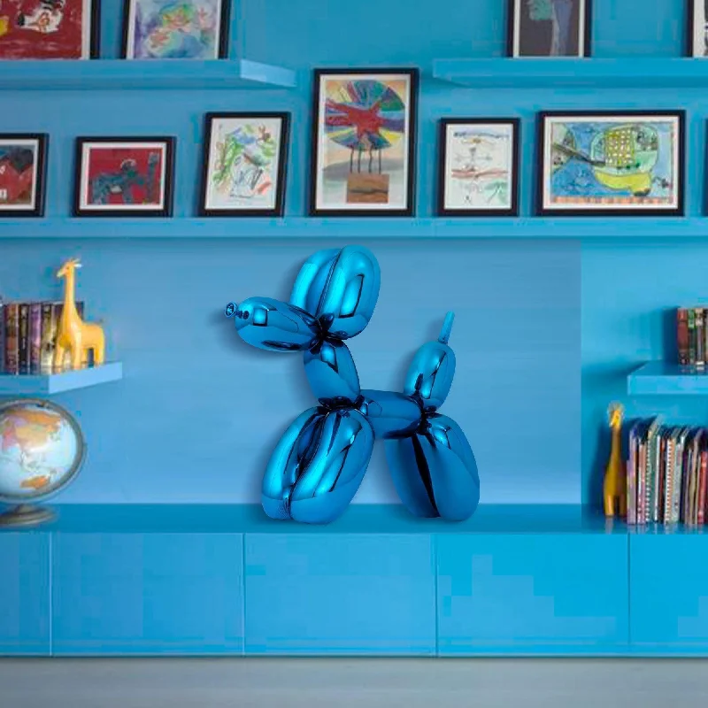 Handmade clay wall tiles-FINEST Famous Sculpture Jeff Koons's Balloon Dog Fiberglass Sculpture FF-008