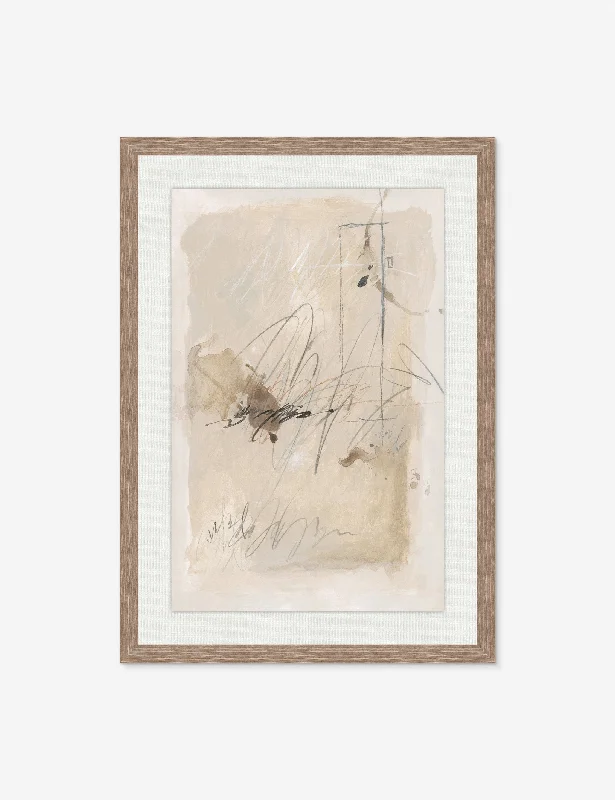 Abstract metal wall hangings-Morning Meditations III Print by Richard Ryder