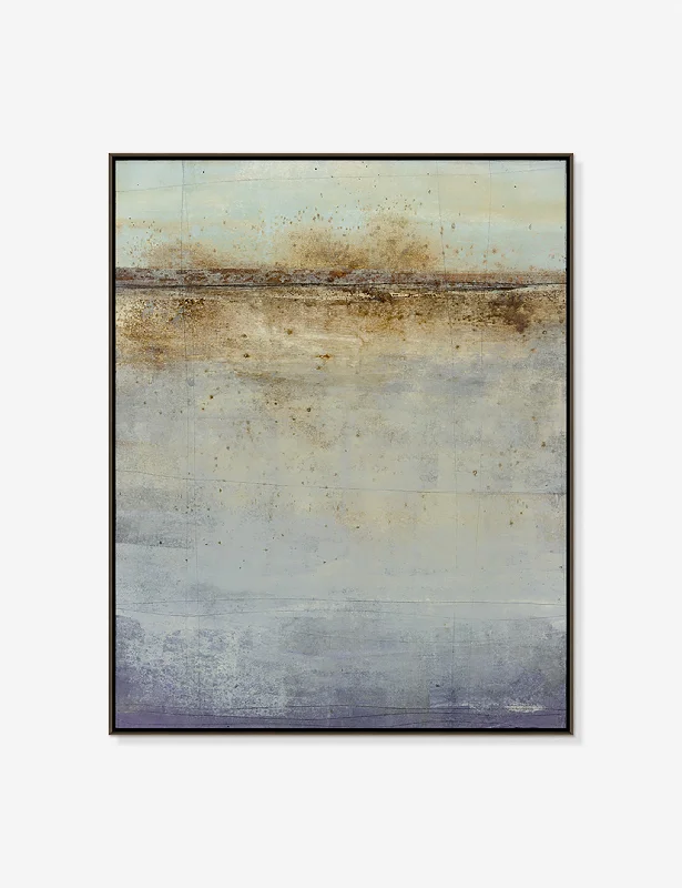 Retro striped table mats-Prophecy of the Horizon 1 Wall Art by Maeve Harris