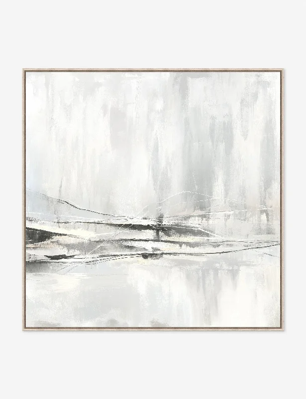 Marble tray wall art-White Expanse Wall Art by Richard Ryder