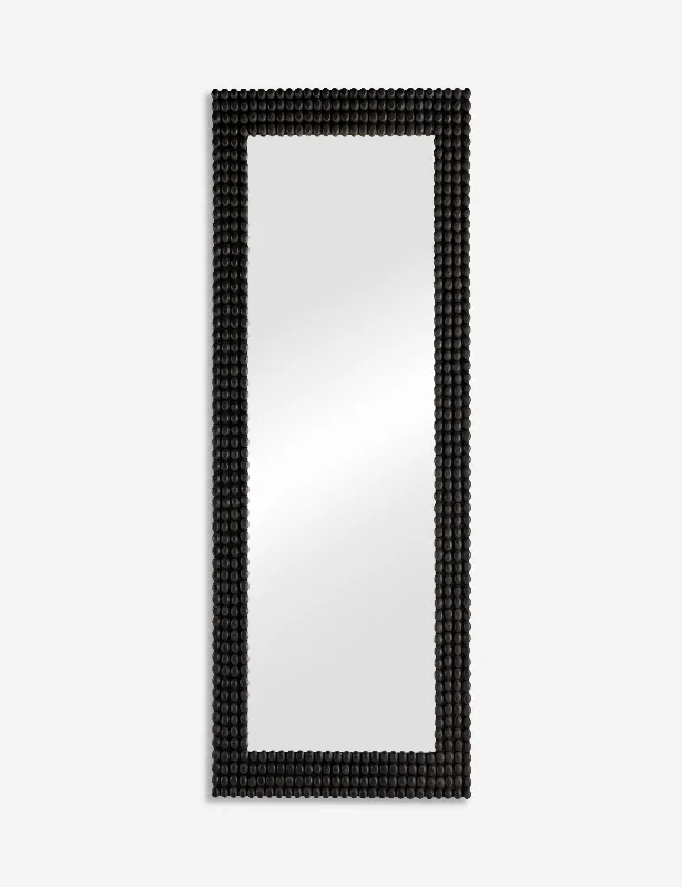 Bohemian tassel wall hangings-Paxton Floor Mirror by Arteriors